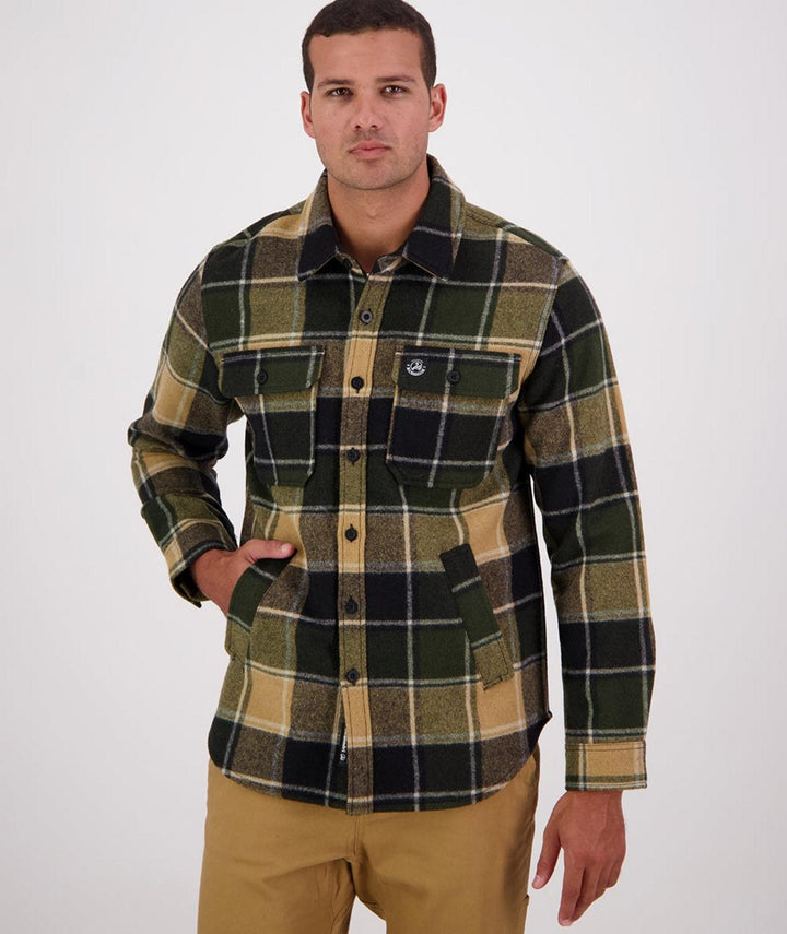Swanndri Men's Kiaraki V3 Wool Shacket