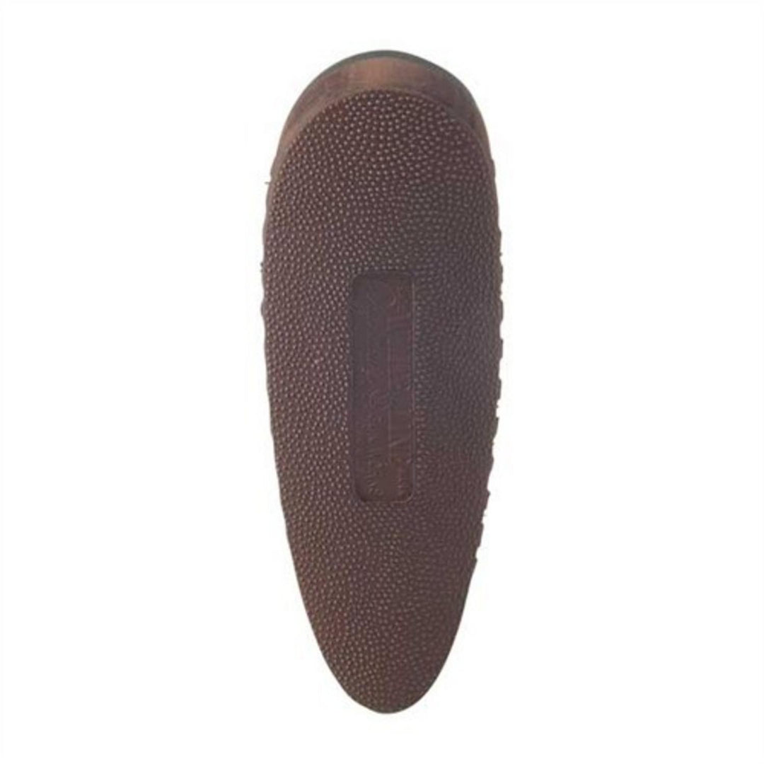 Pachmayr Deluxe Stippled Recoil Pad, Small, Brown, 1.0in