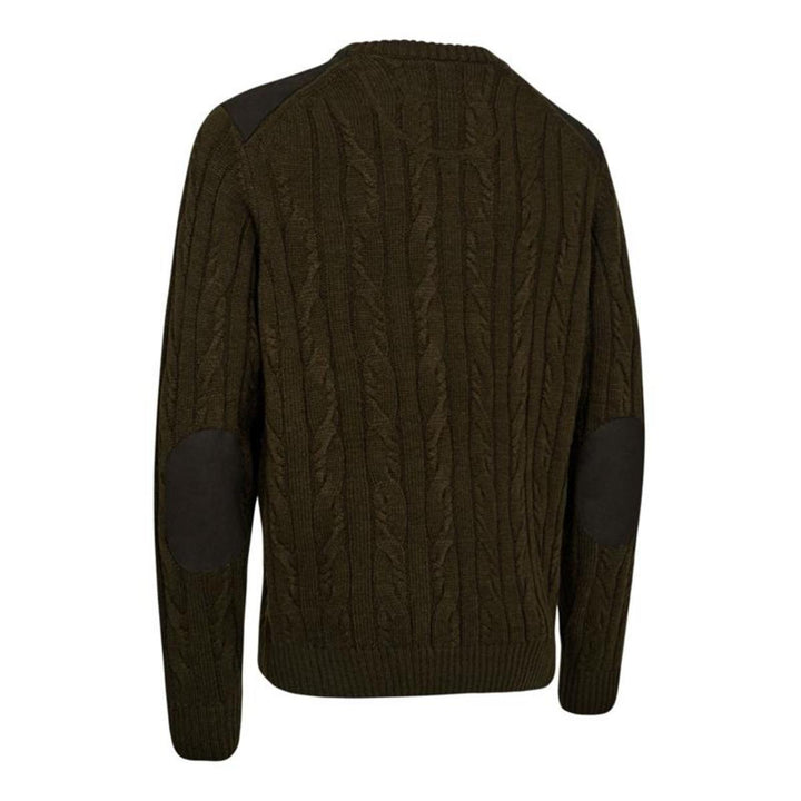 Deerhunter Men's Jumper Deerhunter Randall Tricot Collar Round - Art Green