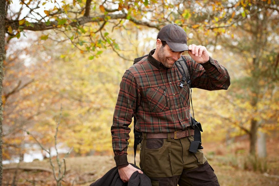 Harkila Pajala shirt Red check