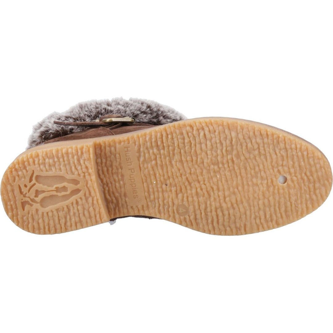 Hannah Wide Fit Boot Chocolate