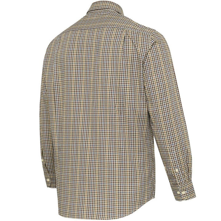 Beretta BRYGGEN SHIRT Beige & Orange Check