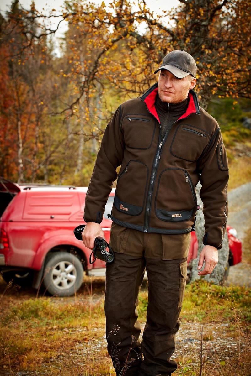 Harkila Kamko Fleece Brown/Red