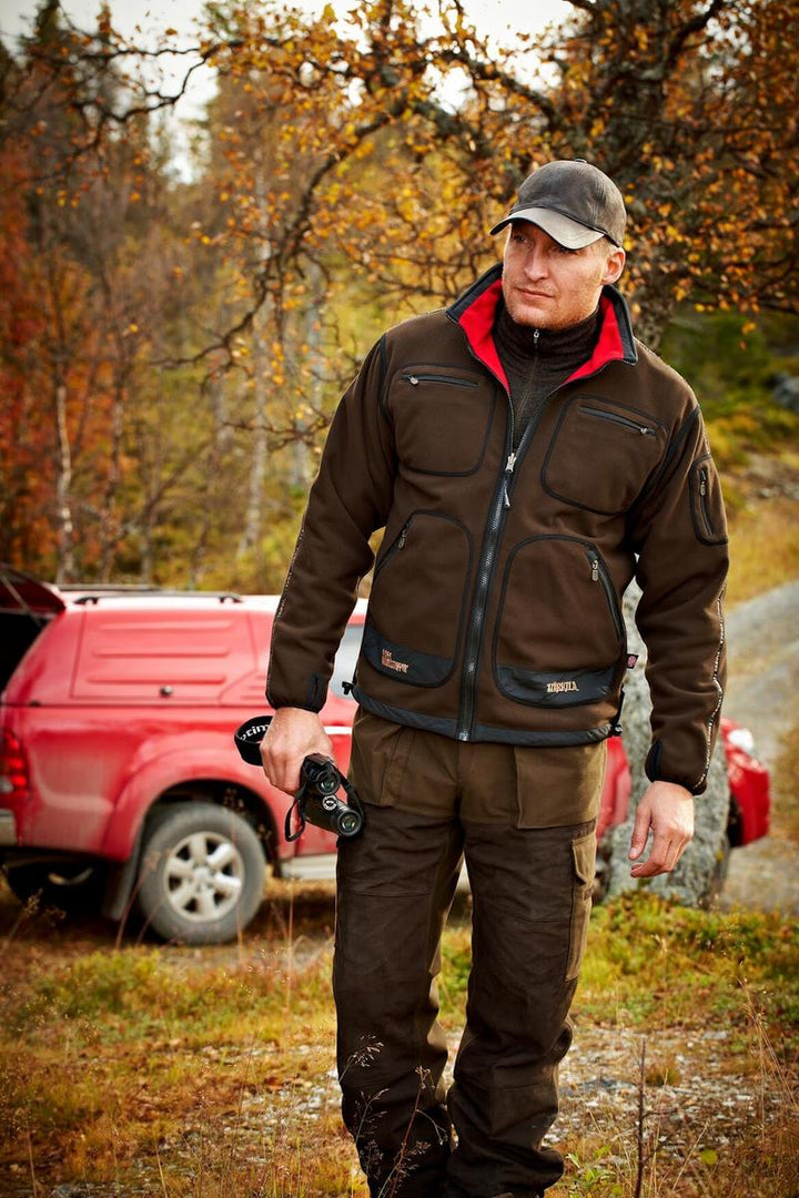 Harkila Kamko Fleece Brown/Red