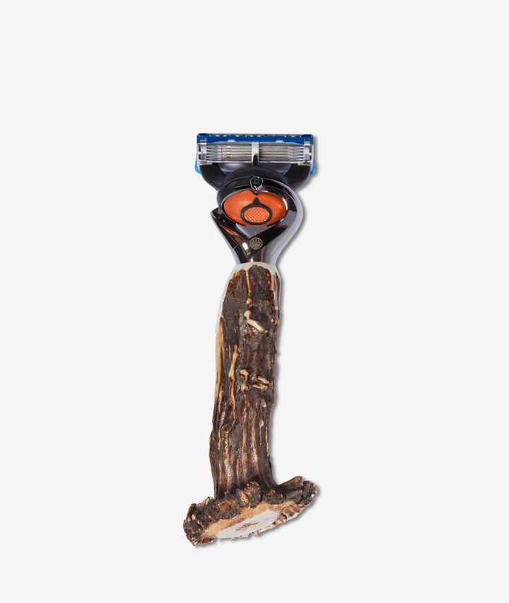 RAZOR WITH ROE HANDLE Brown Larusm