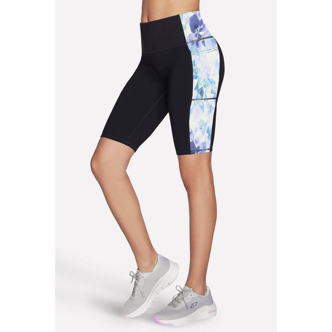 Skechers Performance GoWalk Seascape Floral 10" Bike Short P
