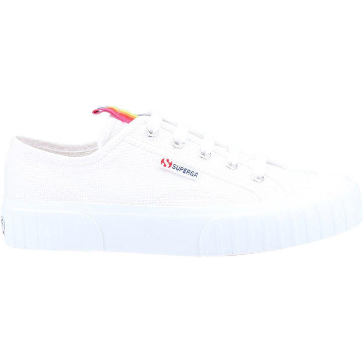 Superga 2630 Stripe Rainbow White/Rainbow
