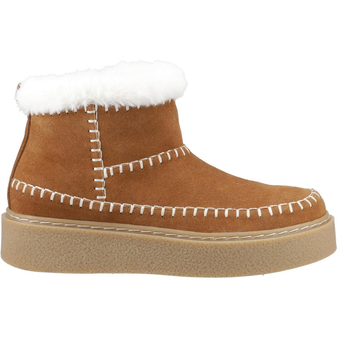 Brielle Stitch Boot Tan