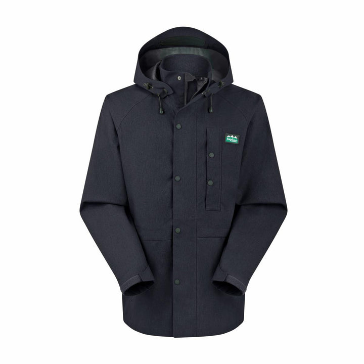 Ridgeline Ridgeline Mens  Monsoon Light Jacket Navy Marl