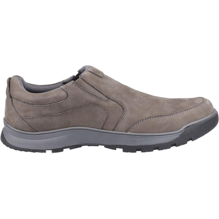 Hush Puppies Jasper Trainer Grey Nubuck – view 5