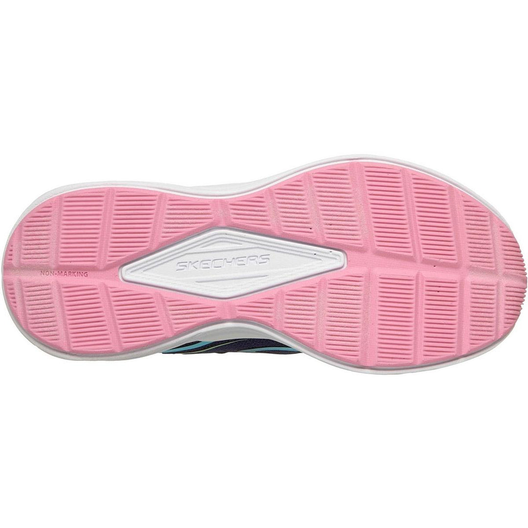 Skechers Microspec Tread Hyper Speed Trainers Navy/Multi