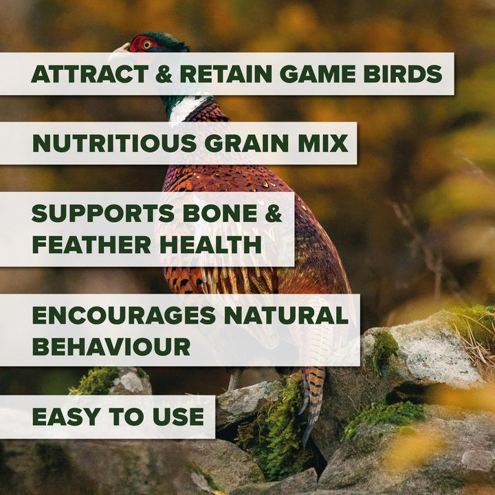 BushWear Pecker Block Pheasant Holding Grain Feed