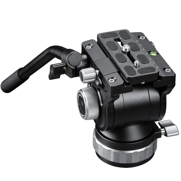 Leofoto BV-15 Fluid Video Head with Pan Handle - Arca Clamp