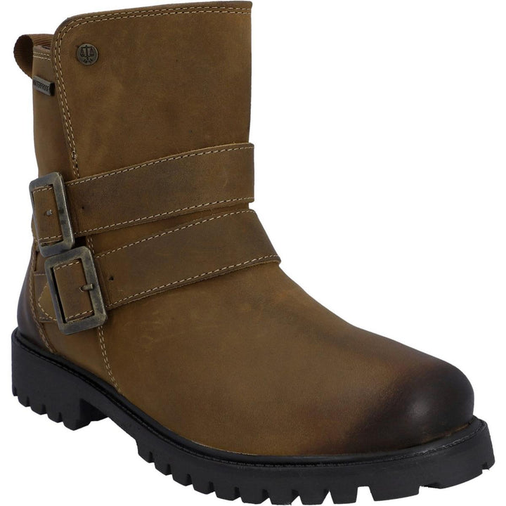 Hunter Ness Ankle Boot Dark Tan