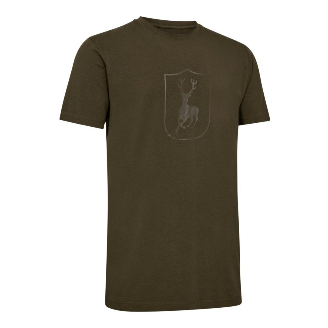 Deerhunter Bamboo T-Shirt Deep Green Country Clothing