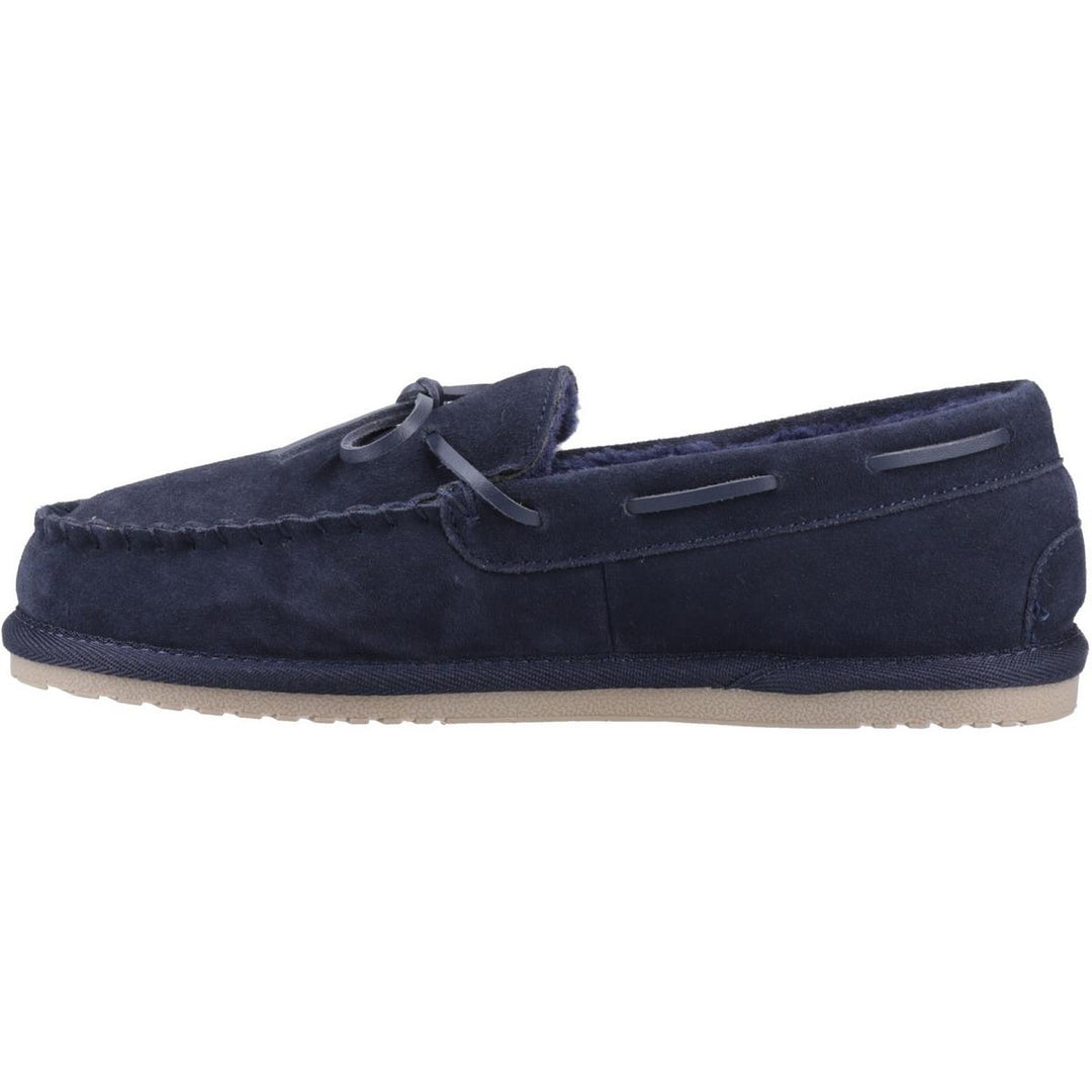 Hush Puppies Abraham Slipper Navy