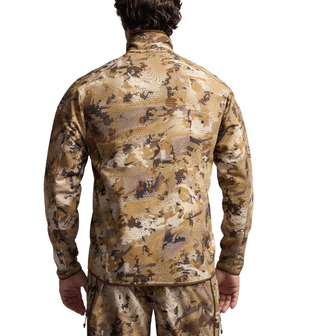 Sitka Alpha Fleece 1/4 Zip Pullover Optifade Marsh