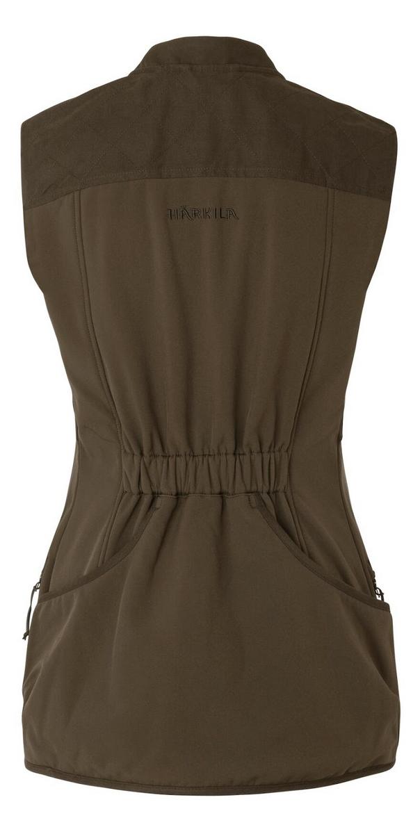 Harkila Skye shooting waistcoat W Willow green/Shadow