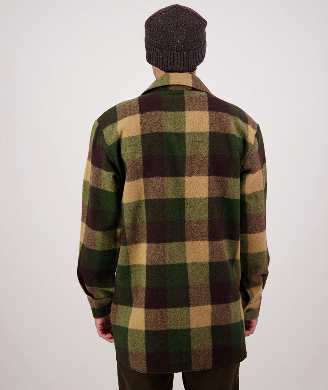 Swanndri Men's Ranger Wool Bushshirt with Zip-up Front