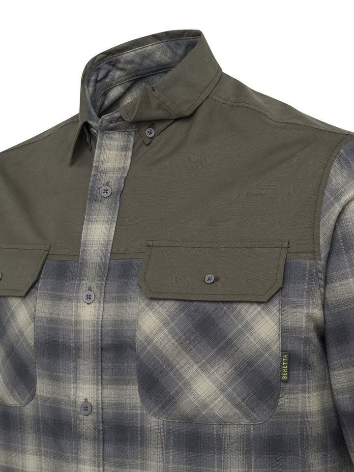 Beretta OUTPOST SHIRT Sage Green Check – view 4