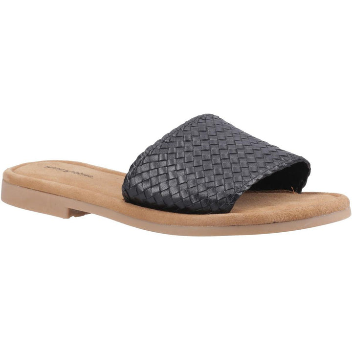 Hush Puppies Hetty Slide Wide Fit Black