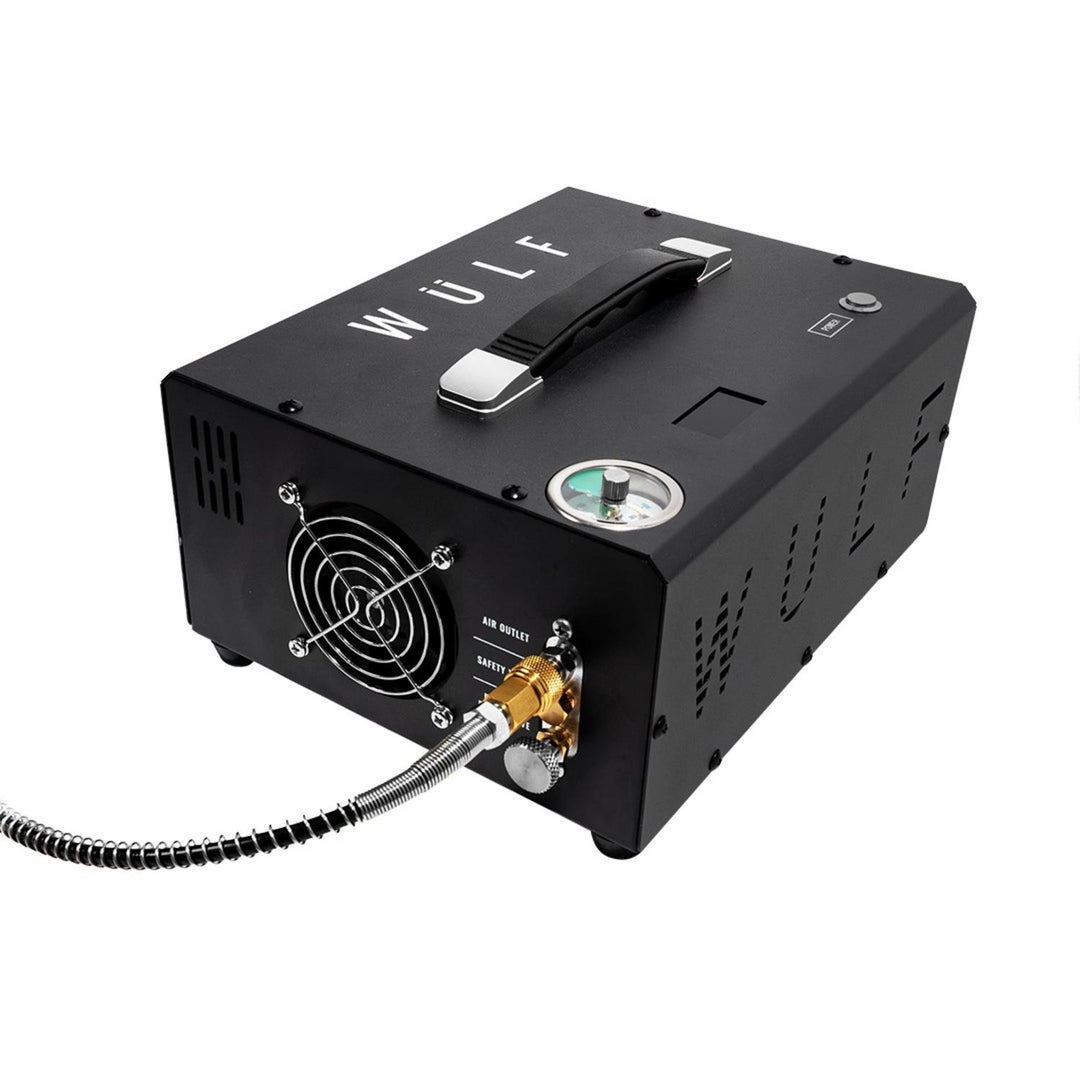 WULF Vulcan 4500 Portable PCP Compressor - 300 Bar, 12V and Mains