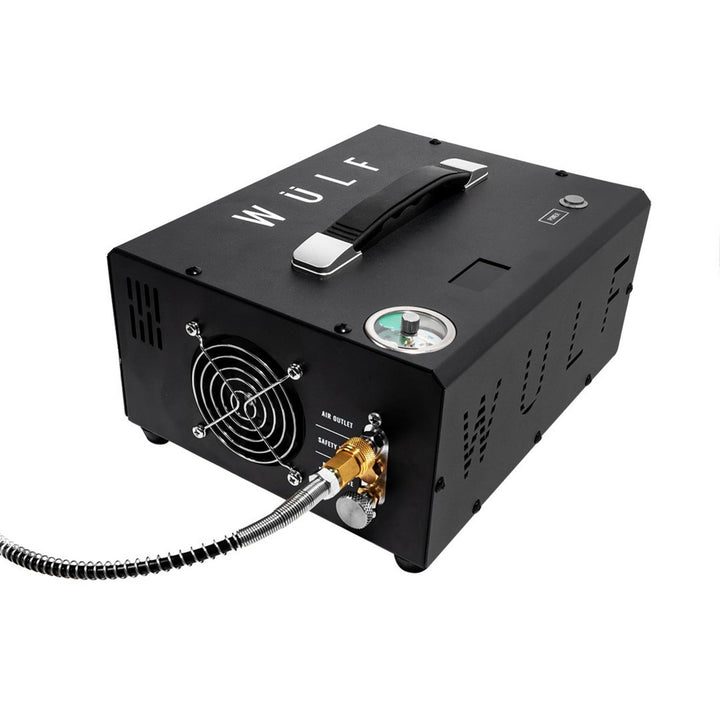 WULF Vulcan 4500 Portable PCP Compressor - 300 Bar, 12V and Mains