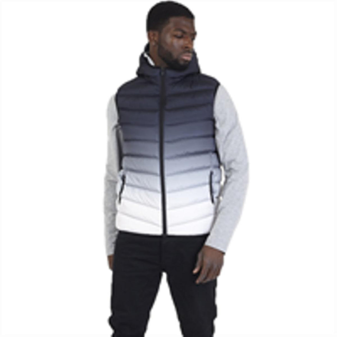 ek Wholesale Mens Brave Soul BlackBurn Gradient Gilet