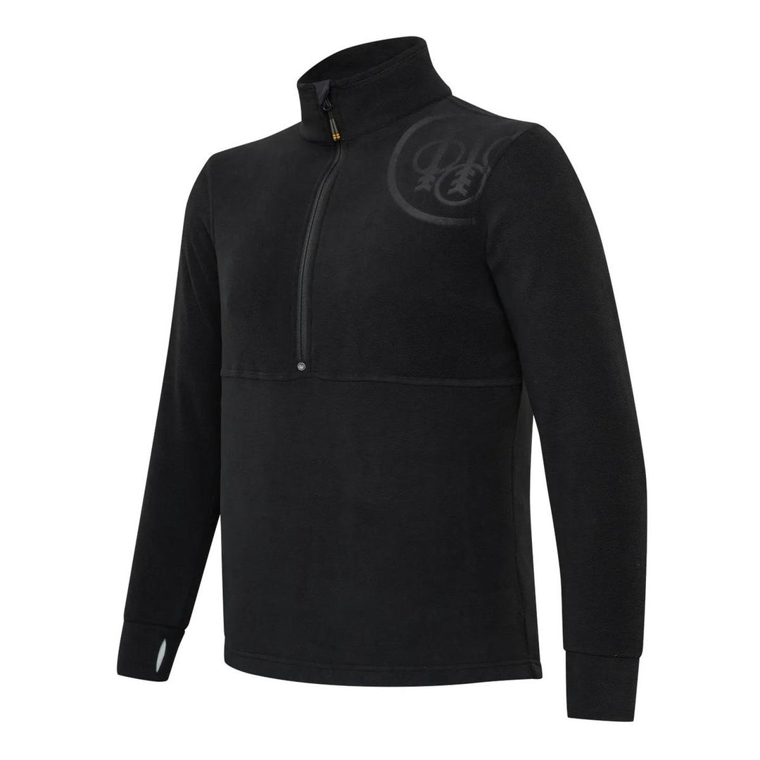 HP Logo Half Zip  Black
