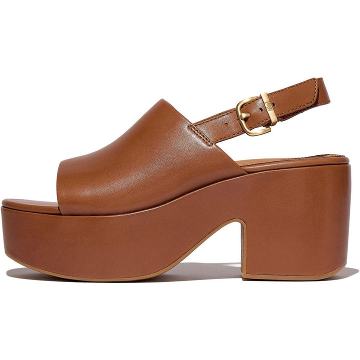 Fitflop Platfforms Heeled Backstrap Sandal Deep – view 4