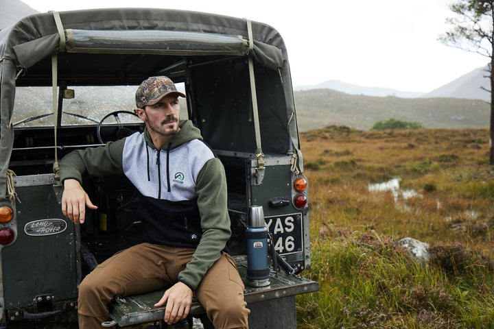 Ridgeline Tribe Hoodie Grey