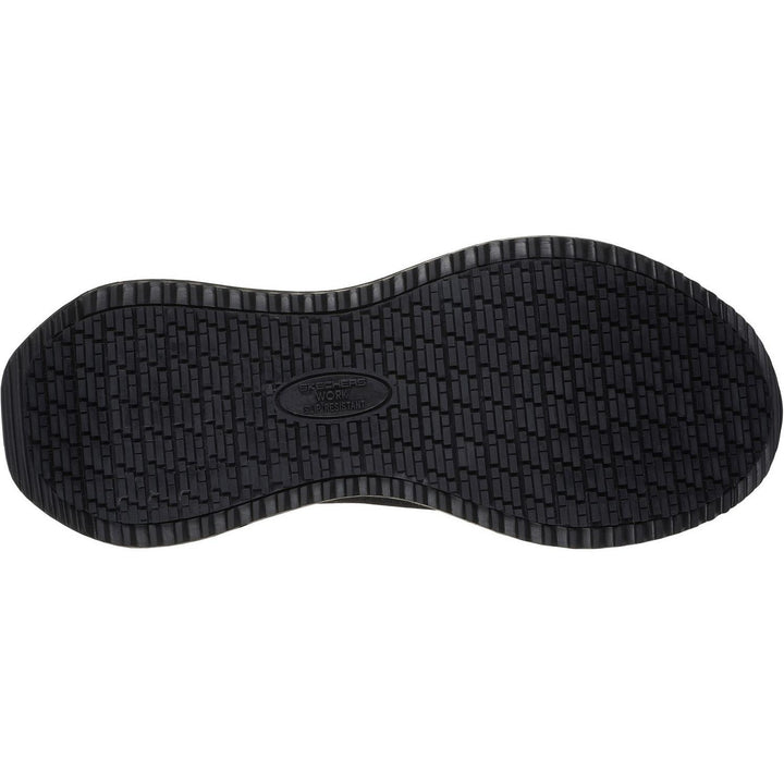 Skechers Workwear Tilido Ombray Safety Trainers Black - Exclusive Heel Pillow holds your foot securely in place, Air-Cooled Memory Foam cushioned comfort insole