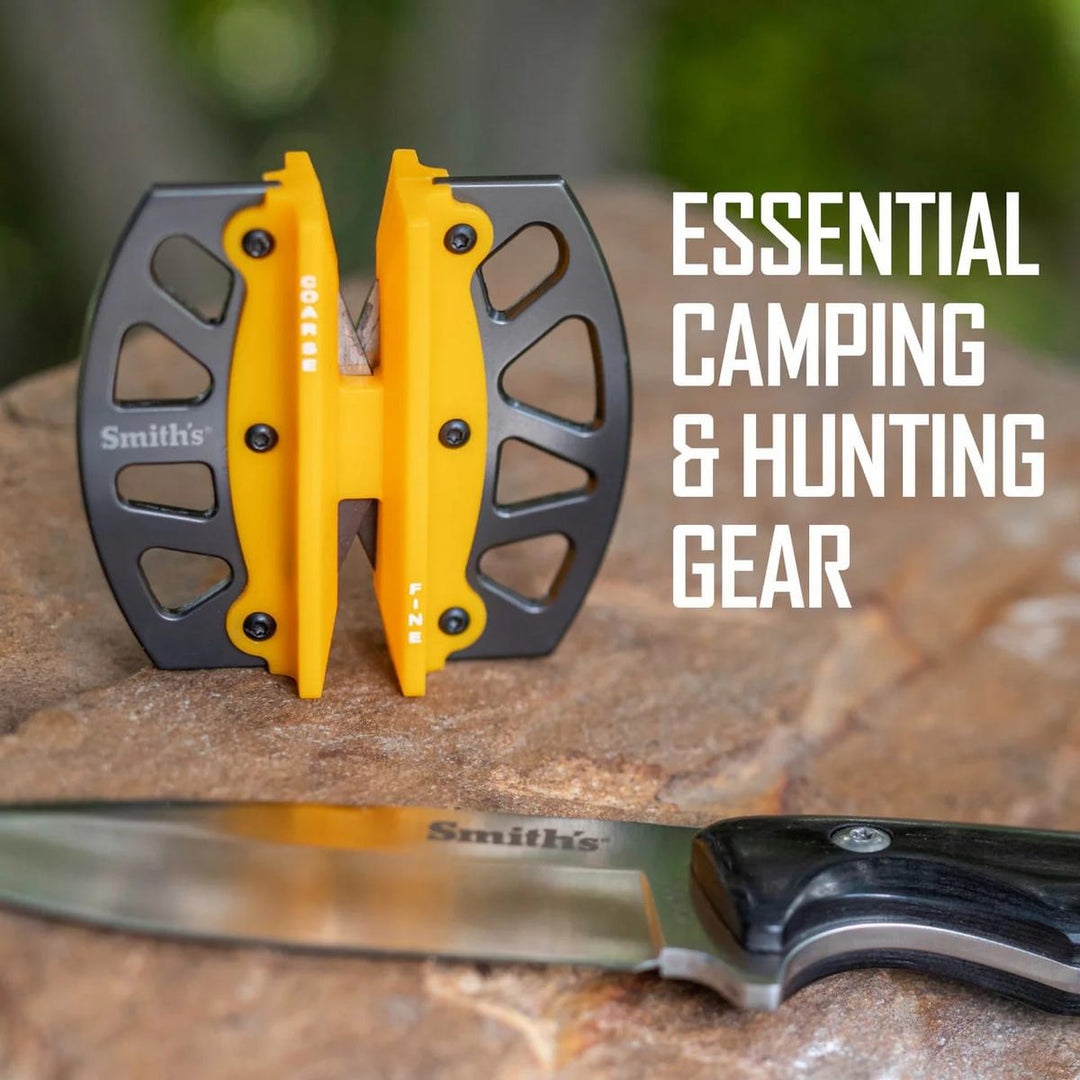 Smiths CAPRELLA 51176 Caprella 2 Step Folding Knife Sharpener (Yellow)