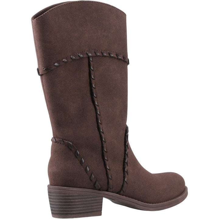 Rocket Dog Rowdy Cowboy Boots Dark Brown