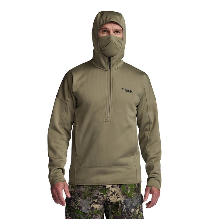 Solace Hoodie - Dark Green Sage – view 5