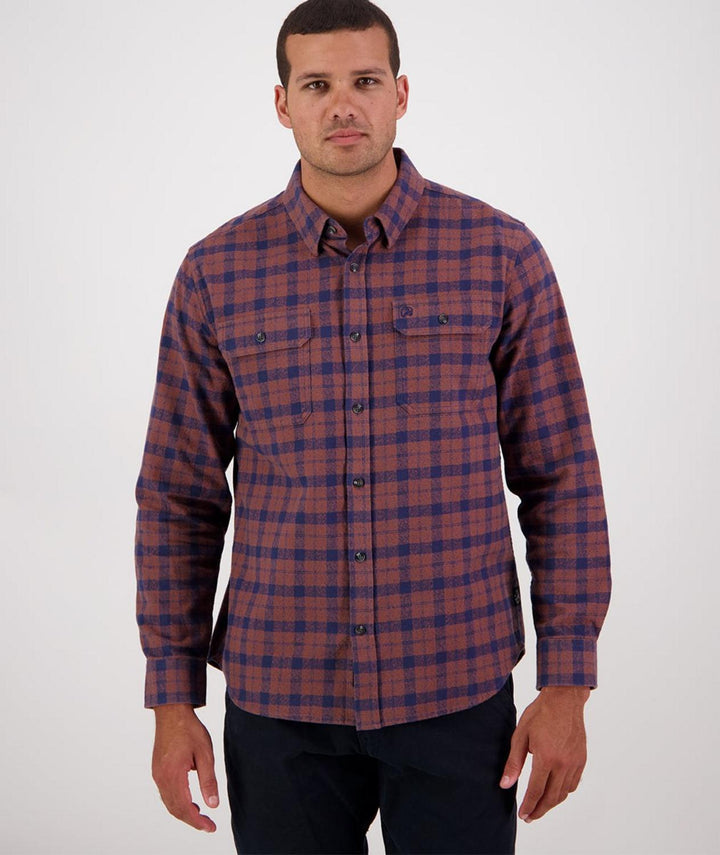 Swanndri Men's Port Road Long Sleeve Shirt