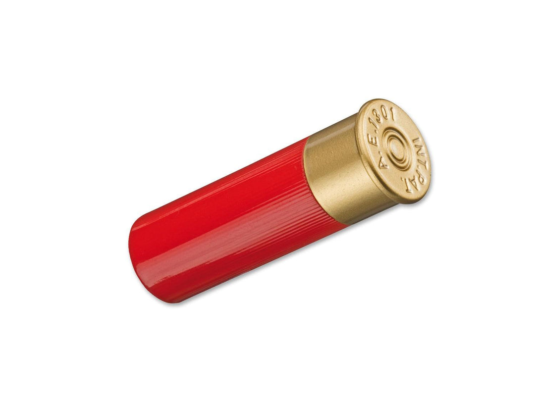 Antonini 12 Gauge Cartridge Red Slipjoint Pocket Knife