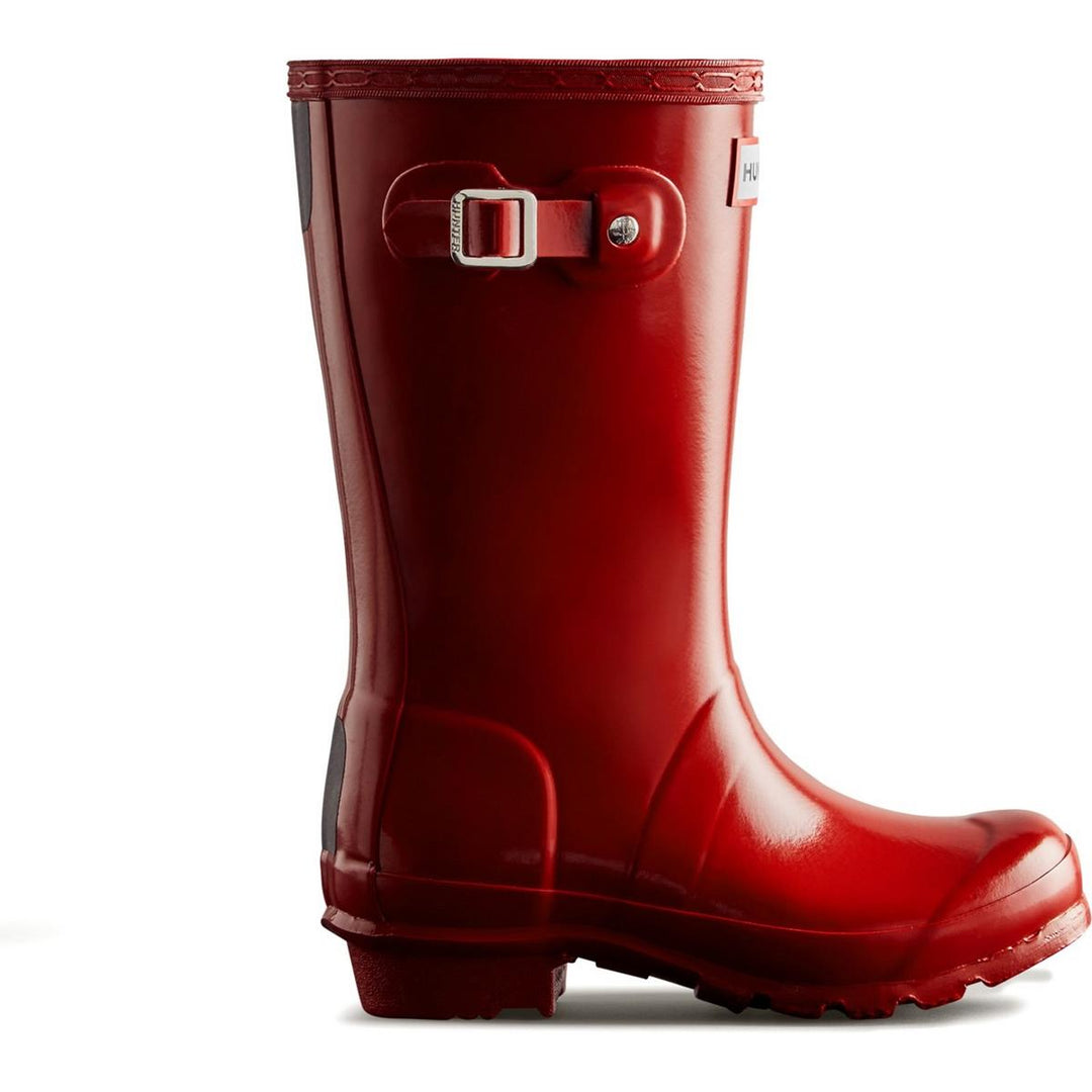 Hunter Junior Originals Gloss Boot Military – view 4