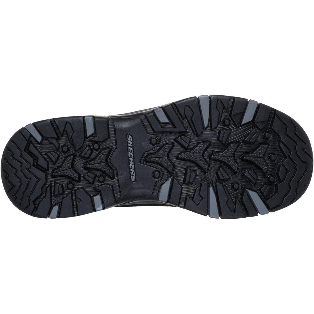 TREGO SNOW BREEZE Black Suede/Sherpa