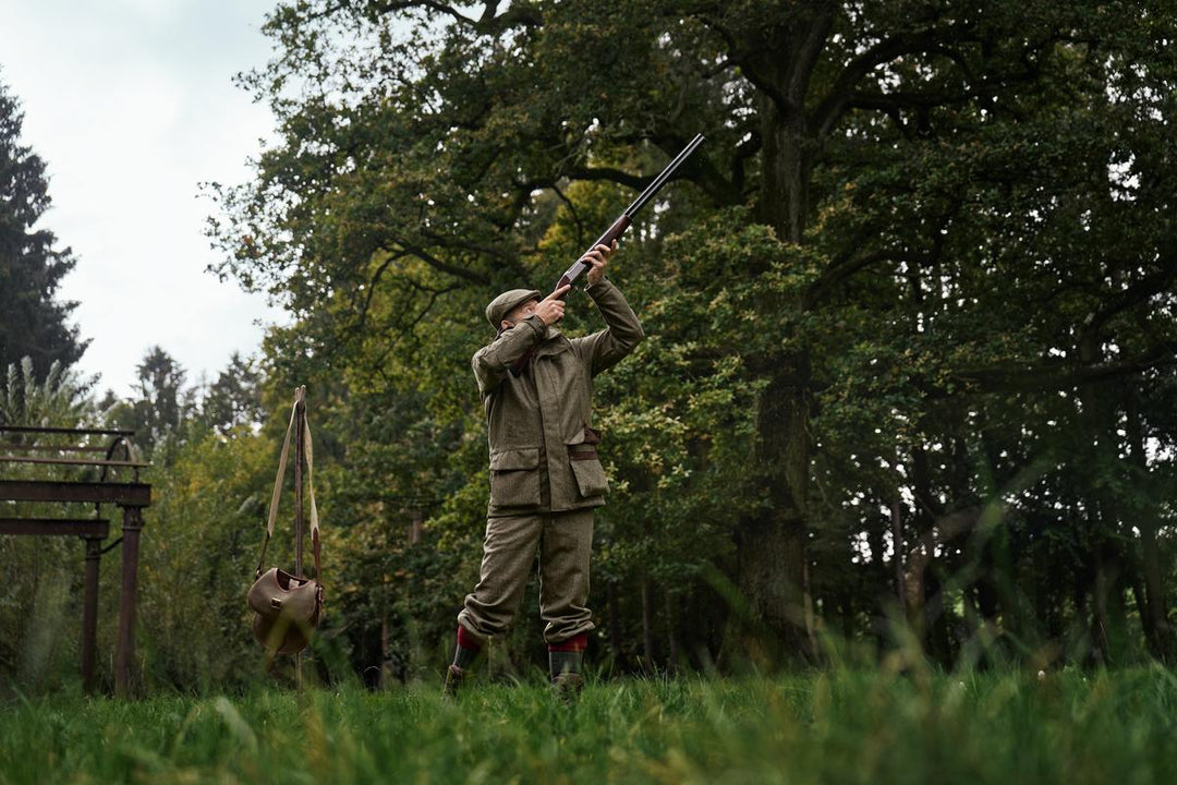 Harkila Kenmore GTX jacket Forest green/Herringbone – view 5