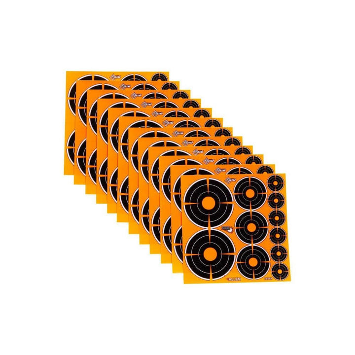 Allen EZ Aim Adhesive Splash Bullseye Variety Pack 1, 2 and 3 Inch