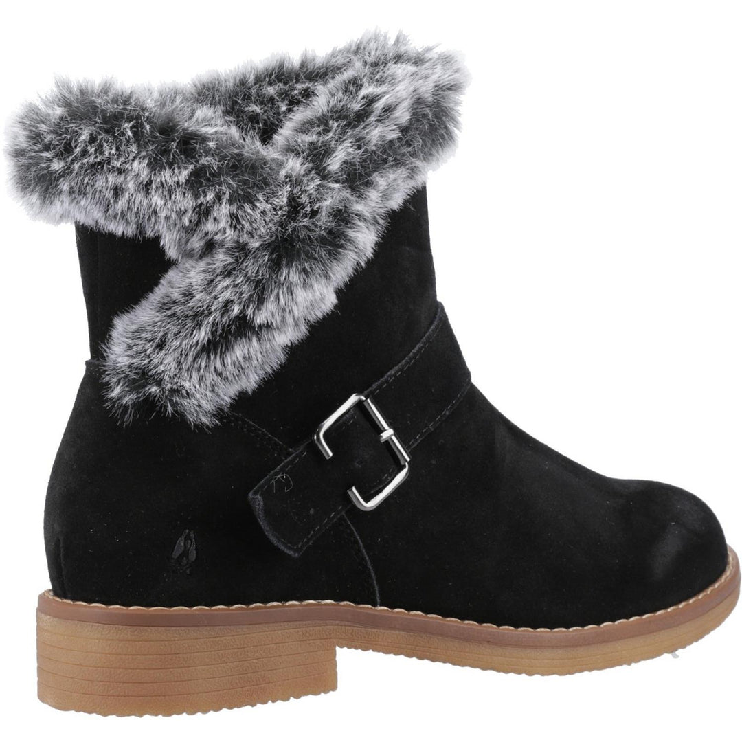 Hannah Wide Fit Boot BLACK