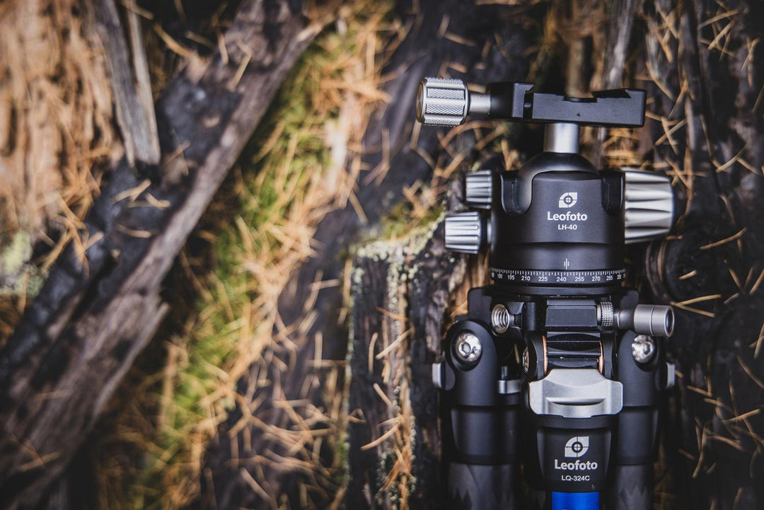 Leofoto Mr Q LQ-324C Carbon Tripod with LH-40 Ball Head