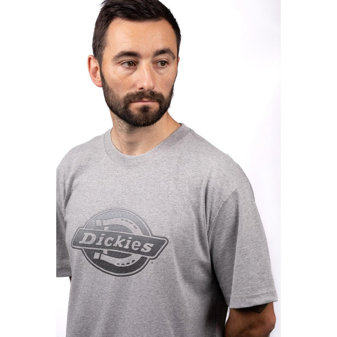 Dickies SS Logo Graphic Tee 2 Heather
