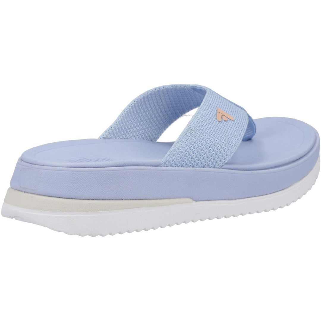 Fitflop Surff Two-tone Toe Post Sandals Skywash