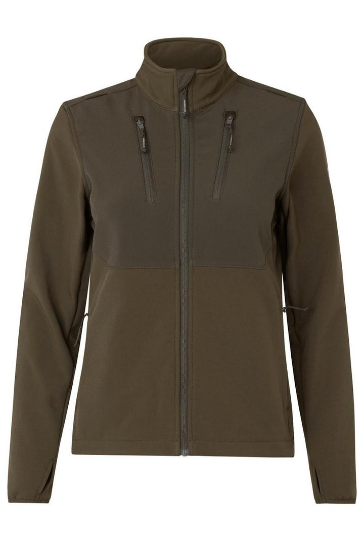 Harkila Härkila Scandinavian softshell jacket W Willow green