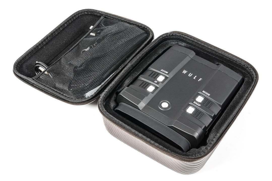 Wulf Full HD Night Vision Binoculars - Up to 300m Detection Range during Darkness, 850nm Wavelength of Infrared LED