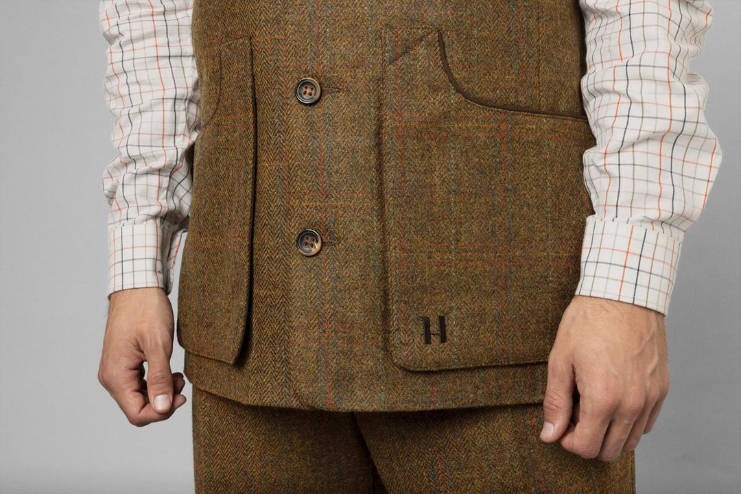 Harkila Kenmore shooting waistcoat Terragon