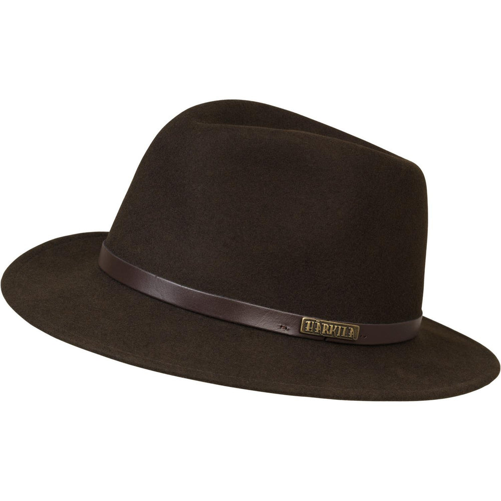 Harkila Metso Crushable Wool Felt Hat Shadow Brown – view 2