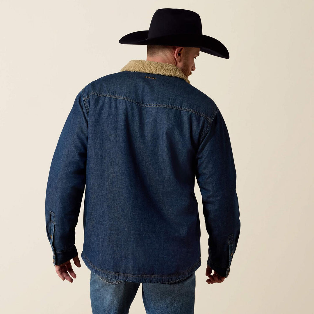 Ariat Mens Sherpa Lined Shirt Jacket – view 2